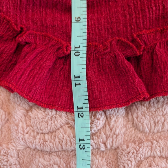 2/$10🐾 New Size XL Dog Dress - Red Dog Dress Or Cat Dress with Ruffle and Bow🐾 - Picture 4 of 9